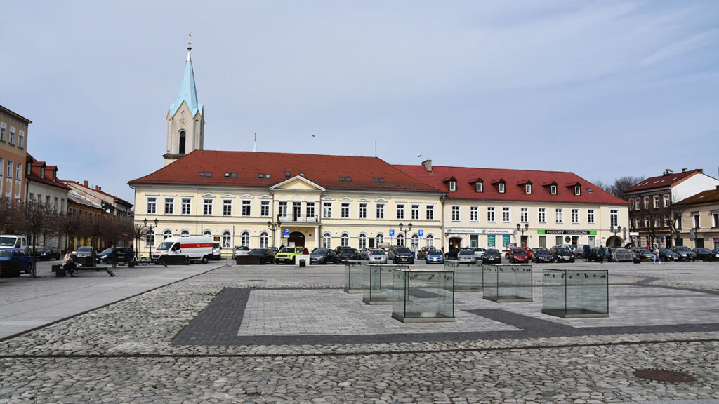 Rynek i Ratusz w Oświęcimiu